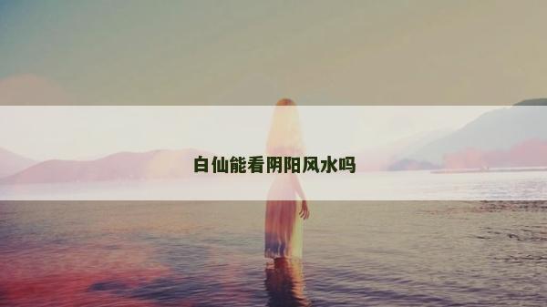 白仙能看阴阳风水吗