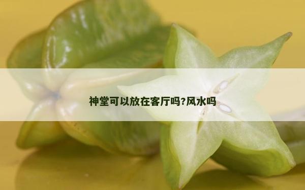 神堂可以放在客厅吗?风水吗