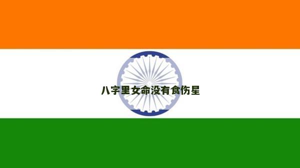 八字里女命没有食伤星