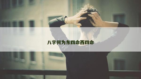 八字何为东四命西四命