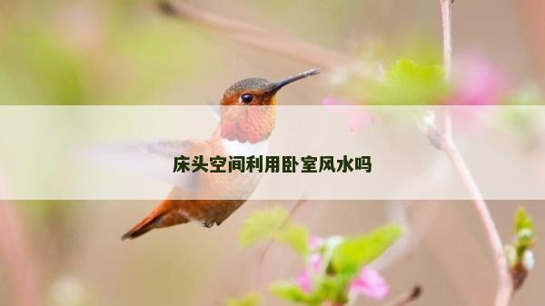 床头空间利用卧室风水吗