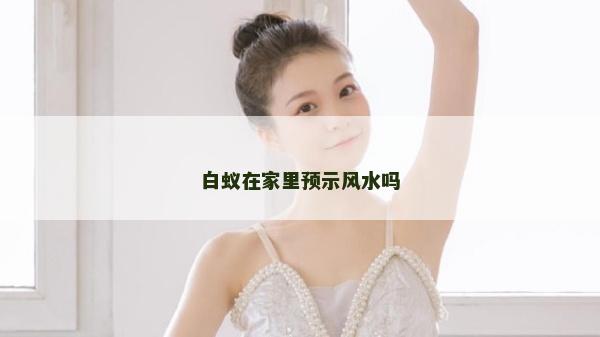白蚁在家里预示风水吗