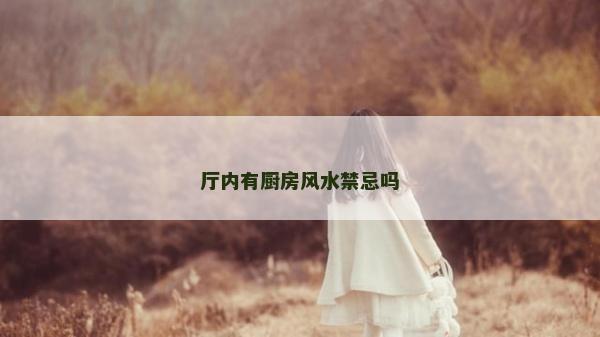 厅内有厨房风水禁忌吗