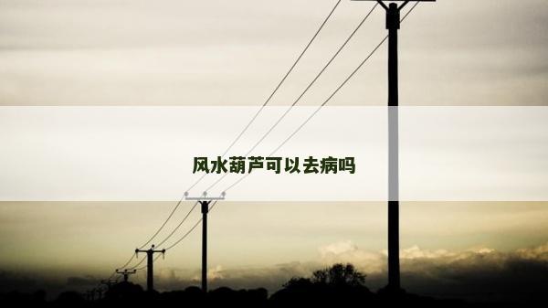 风水葫芦可以去病吗
