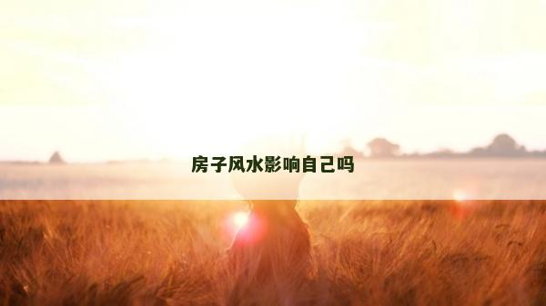 房子风水影响自己吗