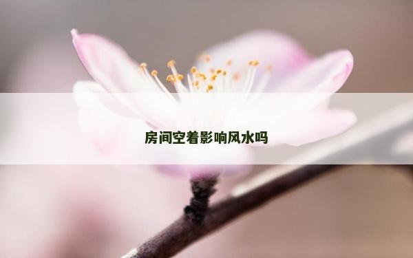 房间空着影响风水吗