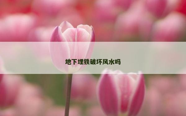 地下埋铁破坏风水吗