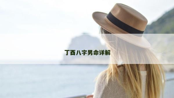 丁酉八字男命详解
