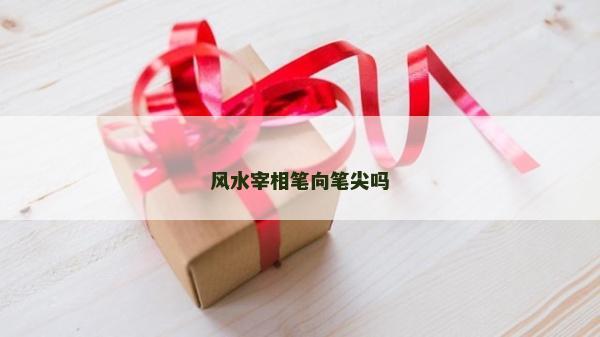 风水宰相笔向笔尖吗