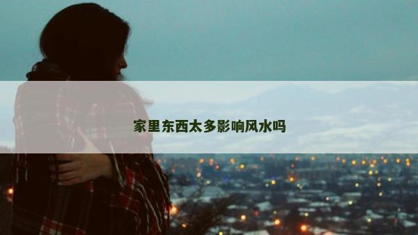 家里东西太多影响风水吗