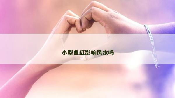 小型鱼缸影响风水吗