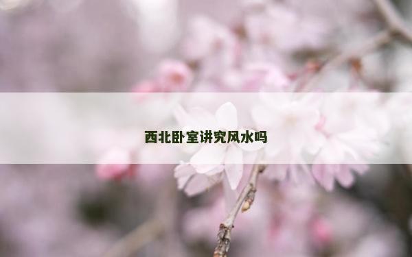 西北卧室讲究风水吗