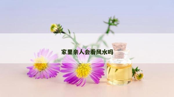 家里亲人会看风水吗