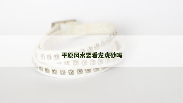 平原风水要看龙虎砂吗
