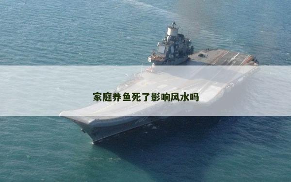 家庭养鱼死了影响风水吗