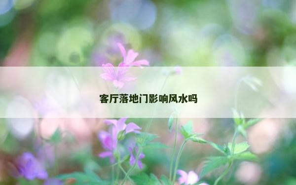客厅落地门影响风水吗
