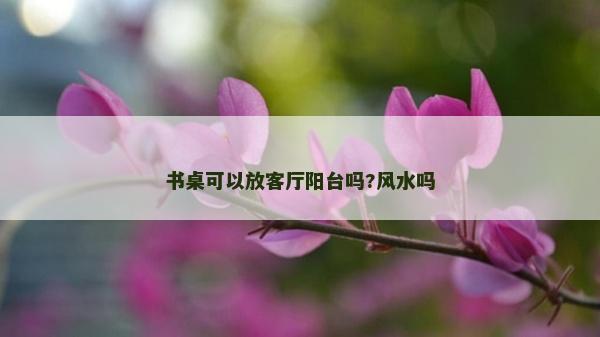 书桌可以放客厅阳台吗?风水吗
