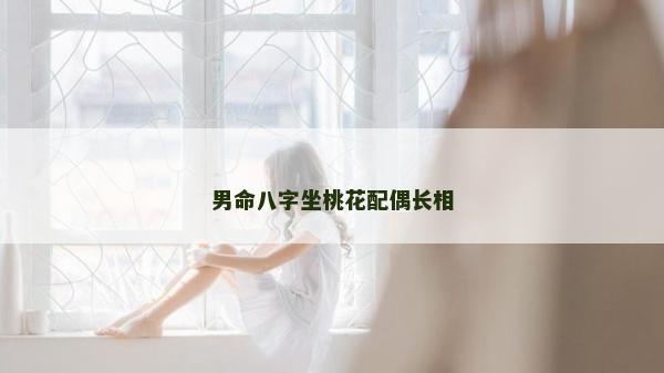 男命八字坐桃花配偶长相