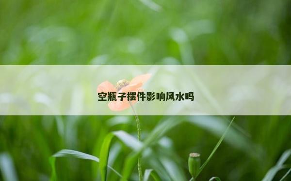 空瓶子摆件影响风水吗