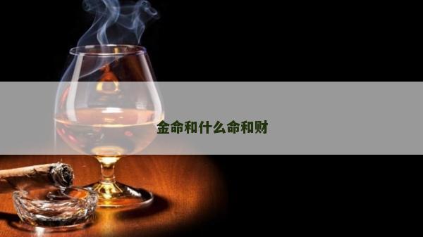 金命和什么命和财
