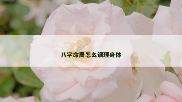 八字命局怎么调理身体