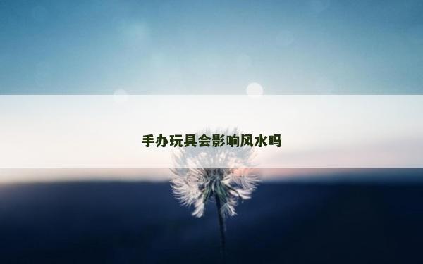 手办玩具会影响风水吗