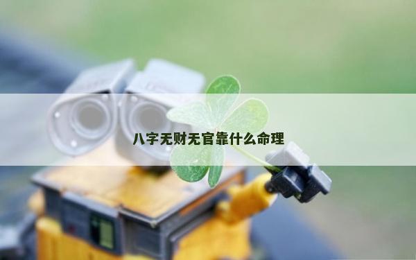 八字无财无官靠什么命理
